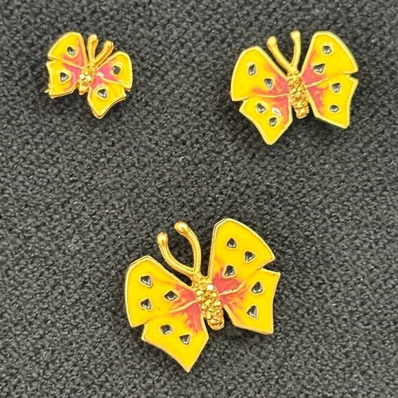 Vintage 1990’s Steve Fabrikant Collection Swing Sweater with Brass Buttons. - Picture 4 of 11